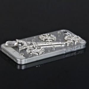 Iphone 5 Case Fashion 3d Tower Transparent Hard..