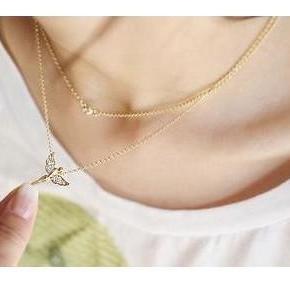 Style Fashion Exquisite Flying Angel Necklace For..