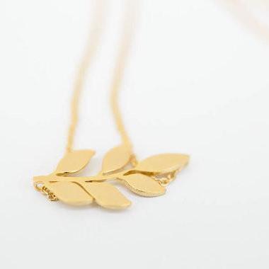 Everyday Women's Gift Jewelery Leaf..