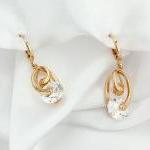 18kgp Delicate Gold Plated Cz Lady Beautiful..